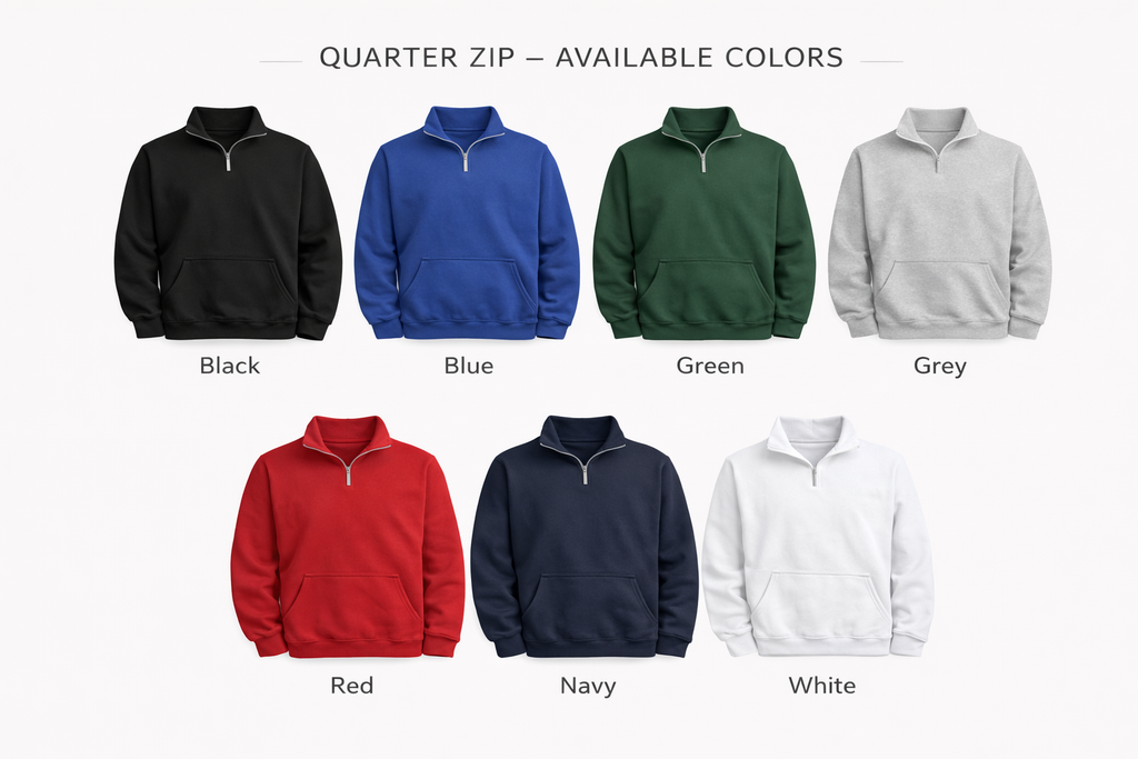 Custom Nurse Quarter Zip – Personalized Name & Credentials